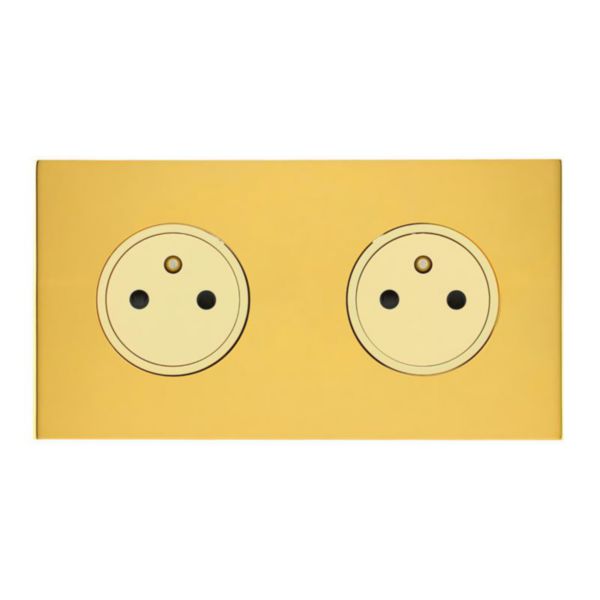 Art d'Arnould univers Epure double prise de courant 2P+T 16A 250V - or miroir - Page 13