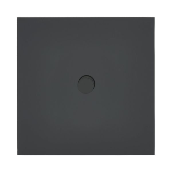 Poussoir à bouton rond Epure finition Noir Mat Art d'Arnould 