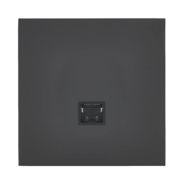 Prise RJ45 catégorie 6 FTP Epure finition Noir Mat Art d'Arnould 
