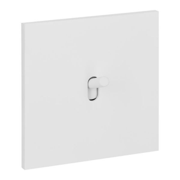 Va-et-Vient à levier Epure finition Blanc Satin Art d'Arnould