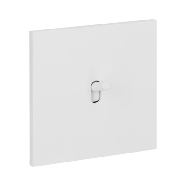 Poussoir à levier Epure finition Blanc Satin Art d'Arnould 