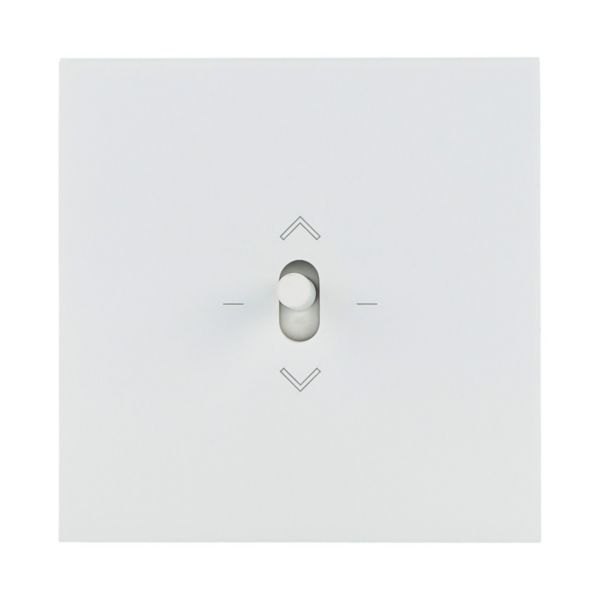 Commande de volet roulant à levier 3 positions Epure finition Blanc Satin Art d'Arnould 