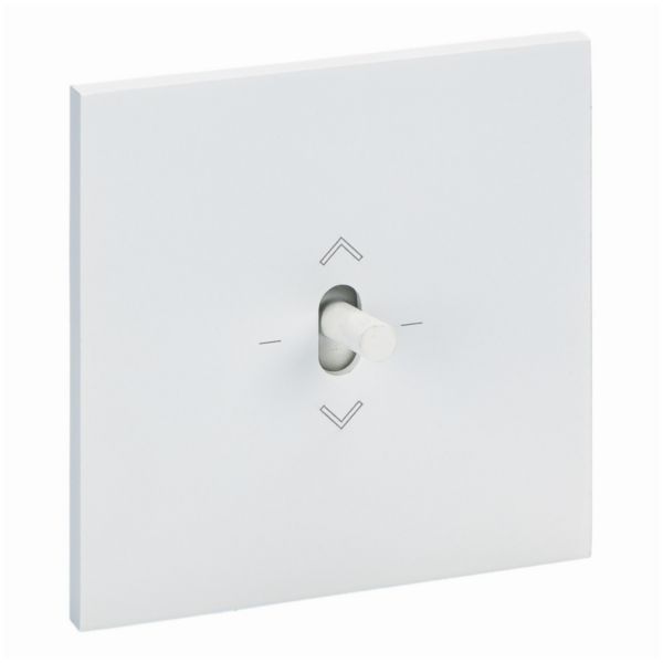Commande de volet roulant à levier 3 positions Epure finition Blanc Satin Art d'Arnould 