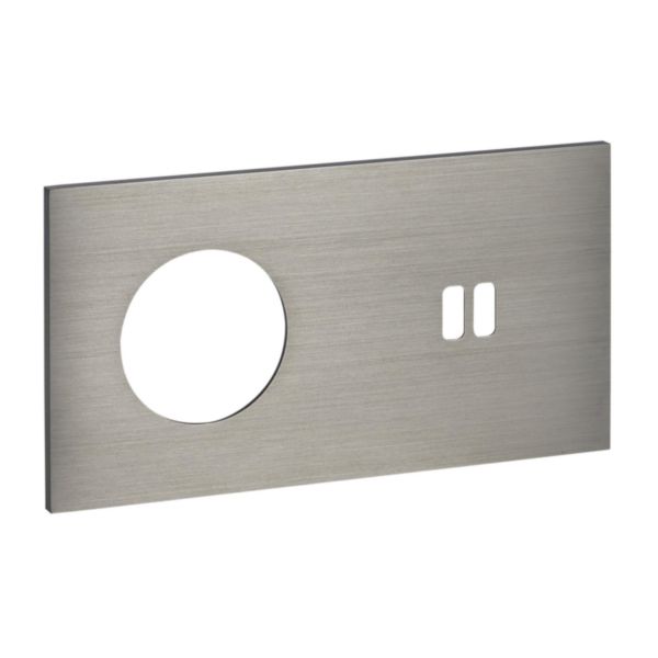 Plaque Prise 2P+T + Prise Chargeur USB 2 postes - Epure Acier Brossé Art d'Arnould - Page 14