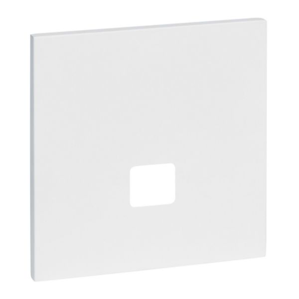 Plaque RJ45 Cat 6 FTP - Epure Blanc Satin Art d'Arnould