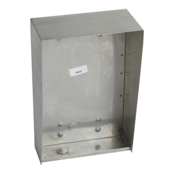 Guérite pour fixation saillie platine de rue série 100 308108 - inox 2,5mm