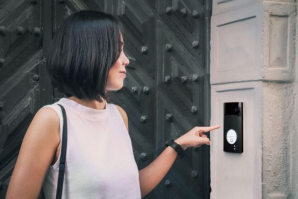 Platine de rue Linea 3000 vidéo avec controle d'accès - noire