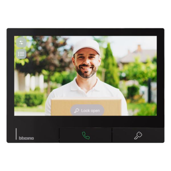 Poste intérieur Classe 300X avec boucle inductive - Noir