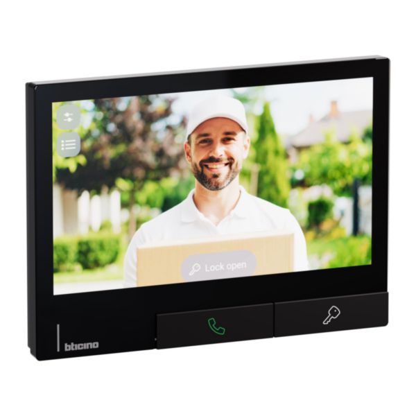 Poste intérieur Classe 300X avec boucle inductive - Noir