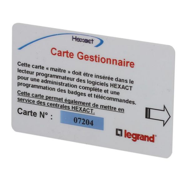 Carte gestionnaire pour contrôle d'accès VIGIK®