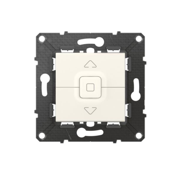 Interrupteur individuel de volets roulants Altège avec connexion à bornes automatiques - finition Neige