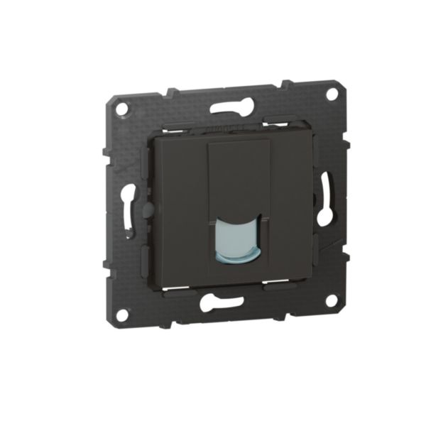 Prise RJ45 multimédia catégorie 6 FTP Altège - finition Nuit
