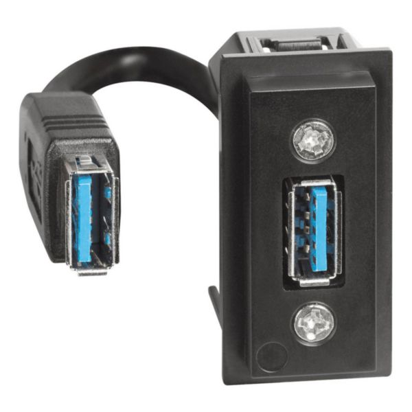 Prise USB Type-A femelle préconnectorisée Living Now - 1 module - Page 4