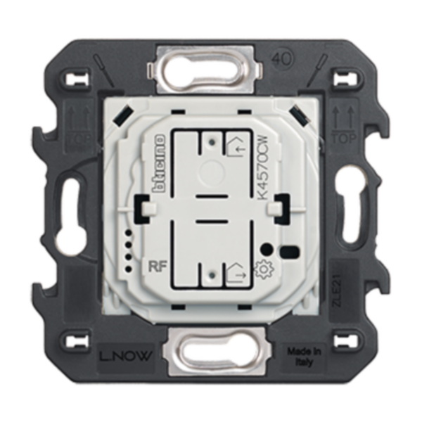 Commande générale sans fils Départ/Arrivée Living Now with Netatmo extra-plate avec support - 2 modules