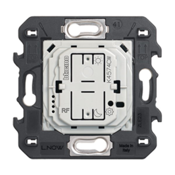 Commande sans fils Lever/Coucher Living Now with Netatmo extra-plate avec support - 2 modules