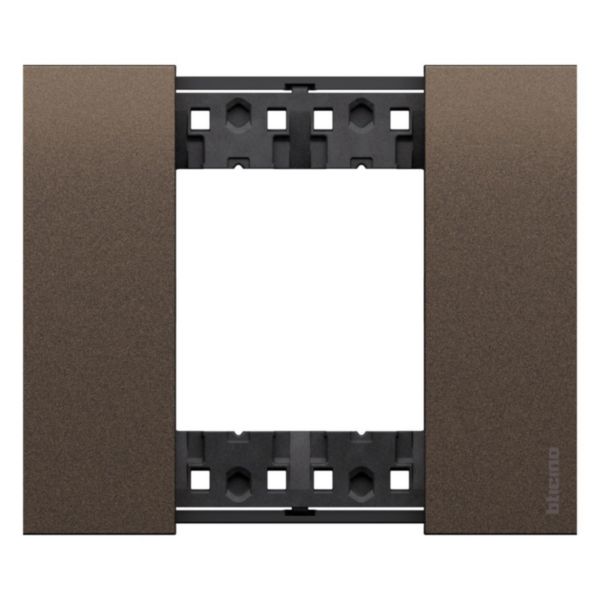 Plaque Living Now 2 modules bronze