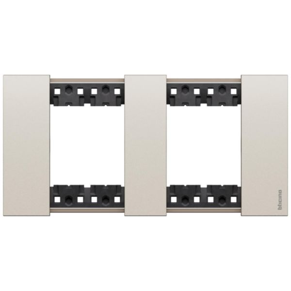 Plaque Living Now 2x2 modules champagne