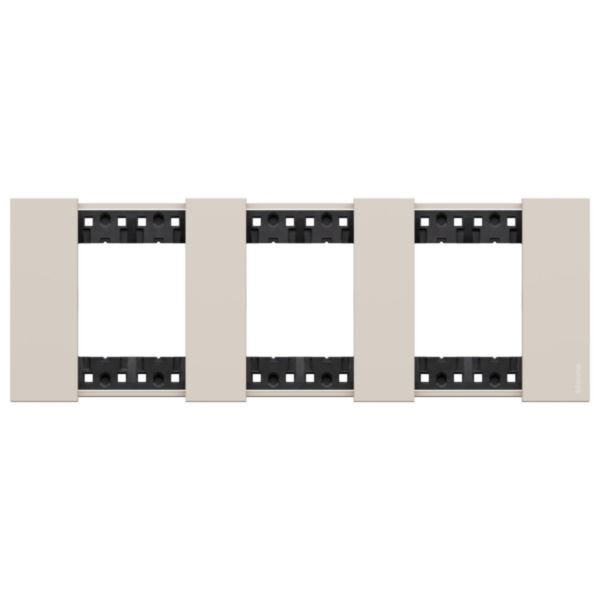 Plaque de finition Living Now Collection Les Sables matière polymère 3x2 modules - finition Sable