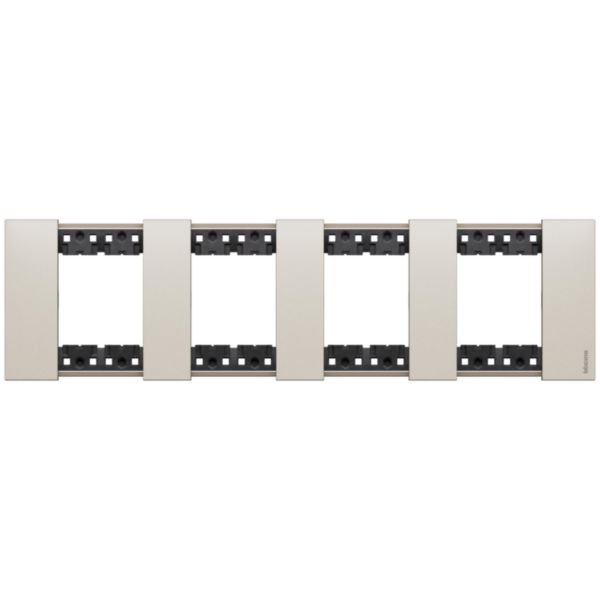 Plaque Living Now 2x4 modules champagne