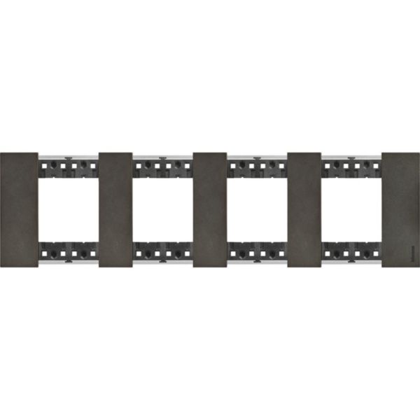 Plaque de finition Living Now Collection Les Noirs matière zamak 4x2 modules - finition Acier Space - Page 6