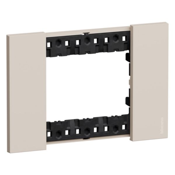 Plaque de finition Living Now Collection Les Sables matière polymère 3 modules - finition Sable