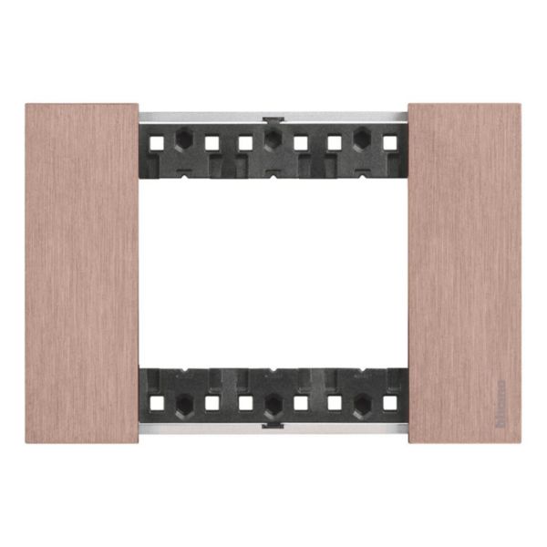 Plaque de finition Living Now Collection Les Sables matière zamak 3 modules - finition Cuivre - Page 7