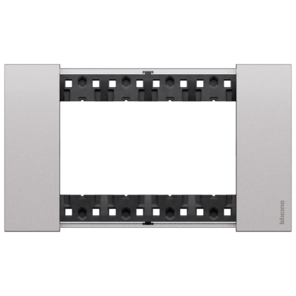 Plaque Living Now 4 modules acier
