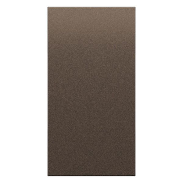 Enjoliveur obturateur 2 modules Living Now bronze