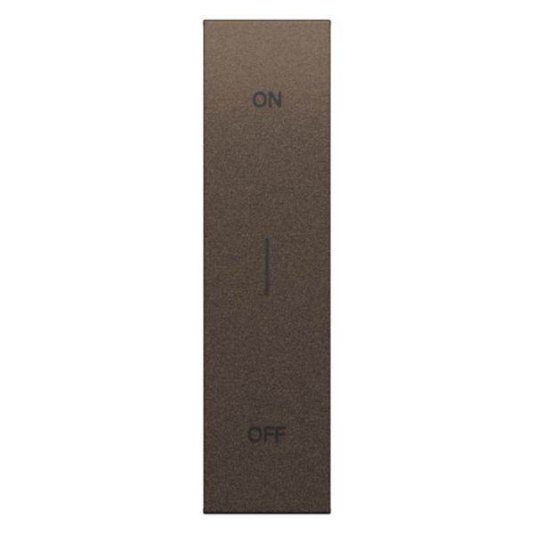 Enjoliveur ON/OFF Living Now 1 module - Bronze