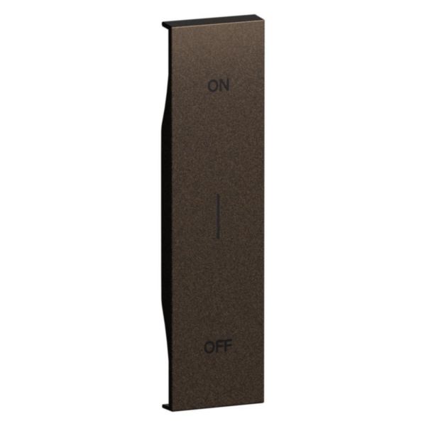 Enjoliveur ON/OFF Living Now 1 module - Bronze