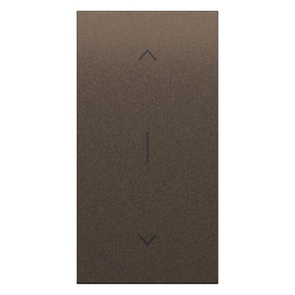 Enjoliveur volet roulant 2 modules Living Now bronze