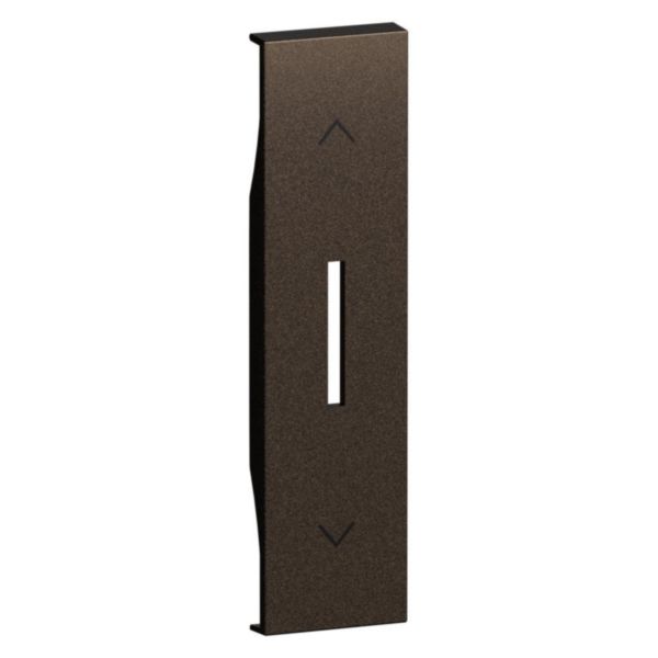 Enjoliveur va-et-vient 1 module Living Now bronze
