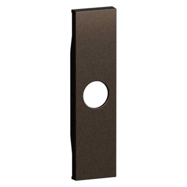 Enjoliveur prise TV 1 module Living Now bronze