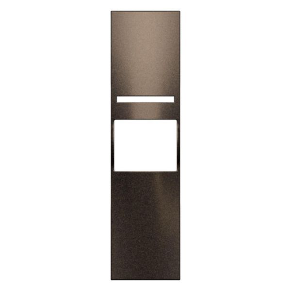 Enjoliveur détecteur infrarouge 1 module Living Now bronze