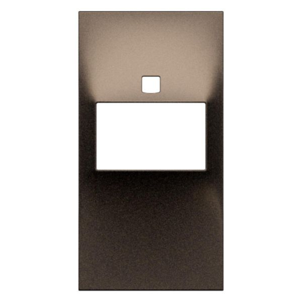 Enjoliveur détecteur infrarouge 2 modules Living Now bronze