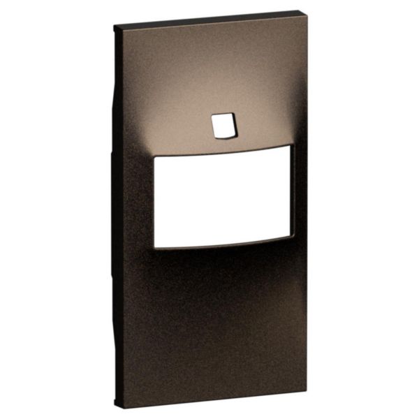 Enjoliveur détecteur infrarouge 2 modules Living Now bronze