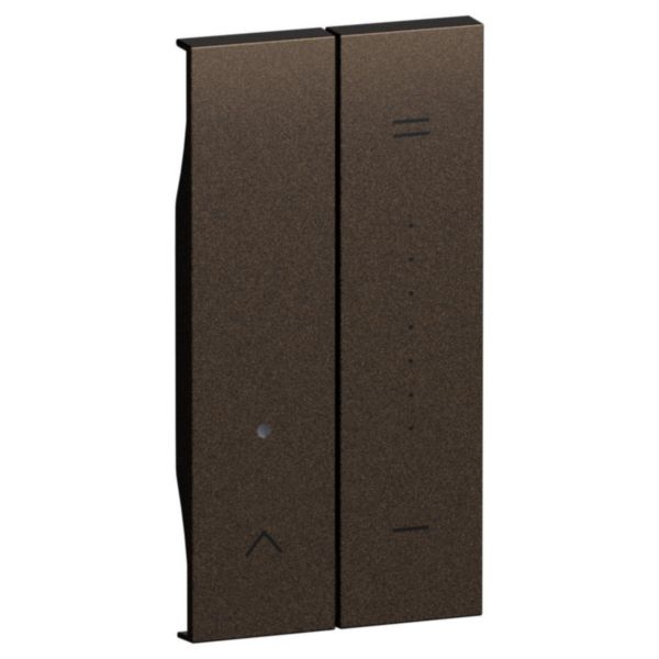 Enjoliveur variateur 2 modules Living Now bronze