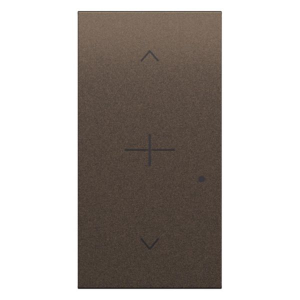 Enjoliveur volet roulant connecté Living Now 2 modules - Bronze