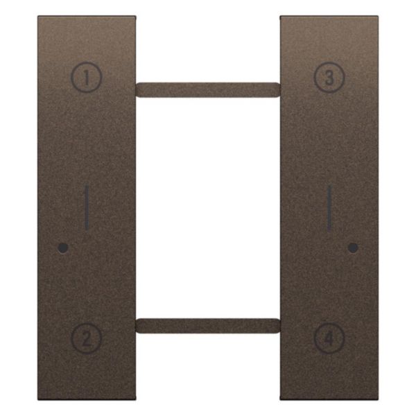 Enjoliveur commande sans fil 4 scénarios Living Now - Bronze