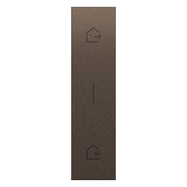 Enjoliveur départ/arrivée Living Now 1 module - Bronze