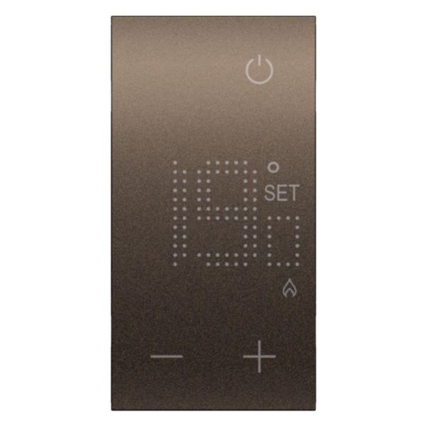 Thermostat électronique 230 V Living Now écran rétroéclairé 2 modules