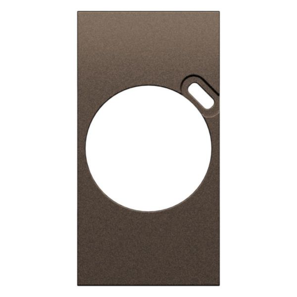 Enjoliveur prise GER + USB 2 modules Living Now bronze