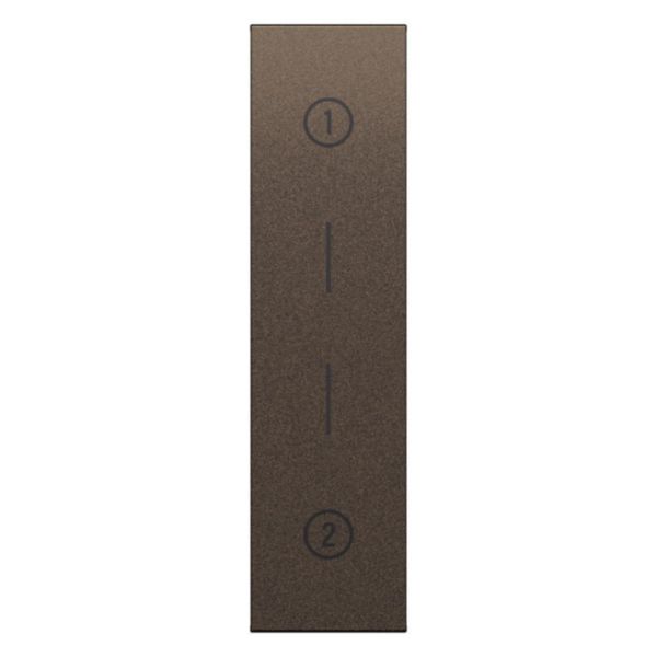 Enjoliveur fonction 1-2 Living Now 1 module - Bronze
