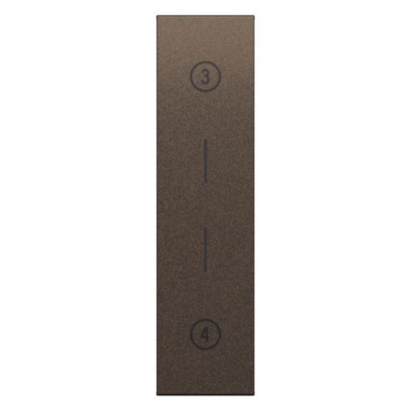 Enjoliveur fonction 3-4 Living Now 1 module - Bronze