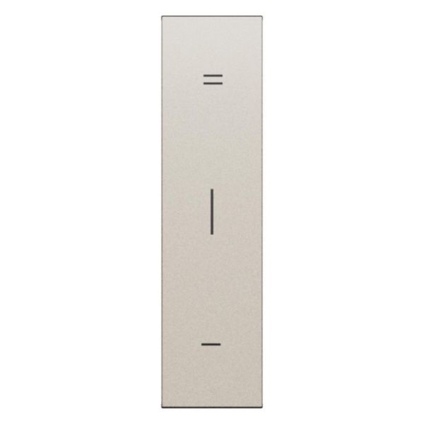 Enjoliveur variateur 1 module 3 voies Living Now champagne