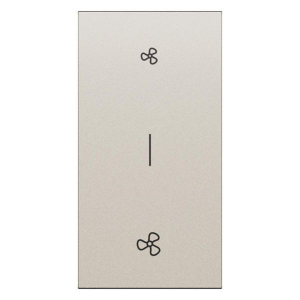 Enjoliveur interrupteur VMC 2 modules Living Now champagne