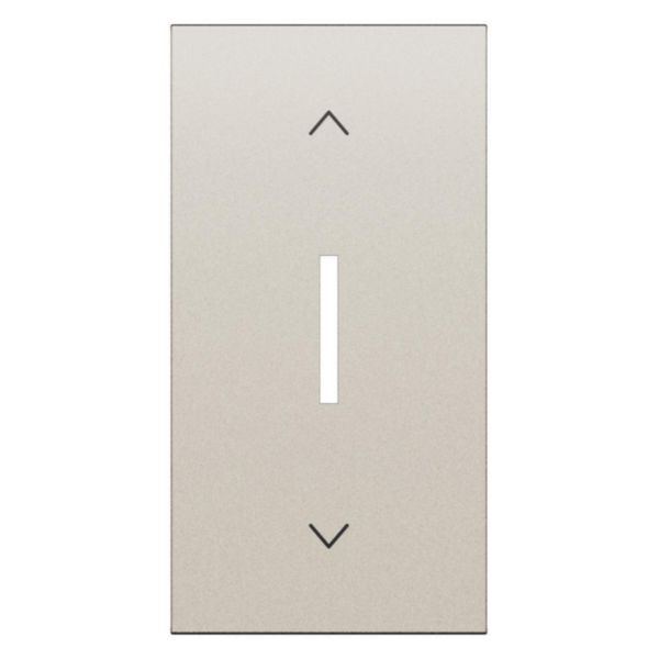 Enjoliveur interrupteur 2 modules Living Now champagne