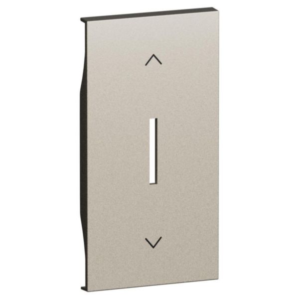 Enjoliveur interrupteur 2 modules Living Now champagne