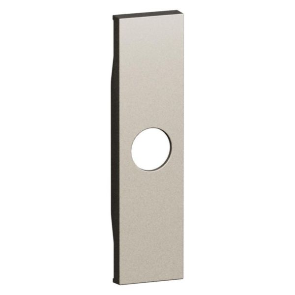 Enjoliveur prise TV 1 module Living Now champagne