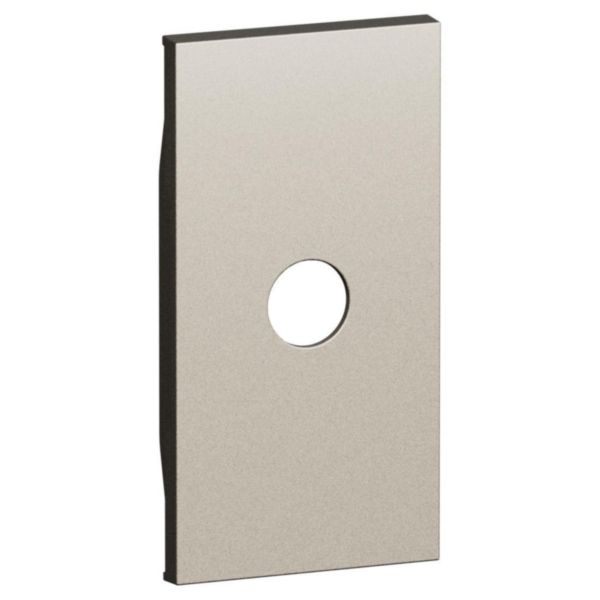 Enjoliveur prise TV 2 modules Living Now champagne